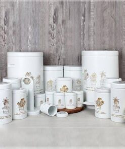 سرویس آشپزخانه 18 پارچه MGS طرح کاکتوس - درب فلزی