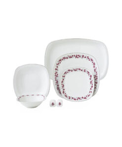 سرویس-غذاخوری-27-پارچه-چینی-زرین-ایران-سری-کواترو-مدل-گلسار-پلاتینی-درجه-عالی