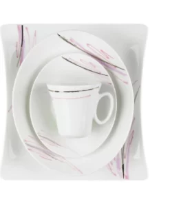 سرویس 30 پارچه غذاخوری آلبا پلاتینی