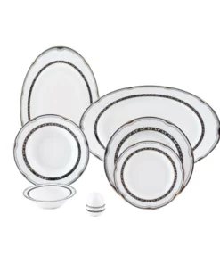 سرویس غذاخوری 28 پارچه چینی زرین مدل پرشیا درجه عالی