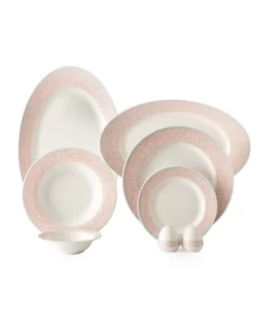 سرویس غذاخوری چینی زرین 28 پارچه طرح کلارا