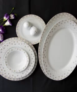 Alternative view of سرويس غذاخوری 28 پارچه چینی زرین مدل ايتاليا اف کامومیلا درجه عالی