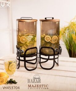 کلمن شیشه ای دو قلو شامپاینی بی وی کی مدل 453704