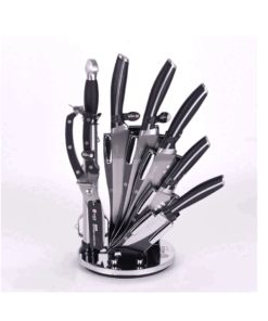 سرویس چاقو اشپزخانه 9 پارچه ام جی اس مدل 65006