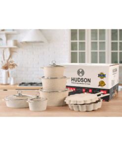 سرویس قابلمه 12 پارچه تمام گرانیت مدل فلاور هادسون