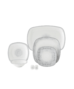 سرویس غذا خوری چینی زرین طرح ادلین طوسی درجه C