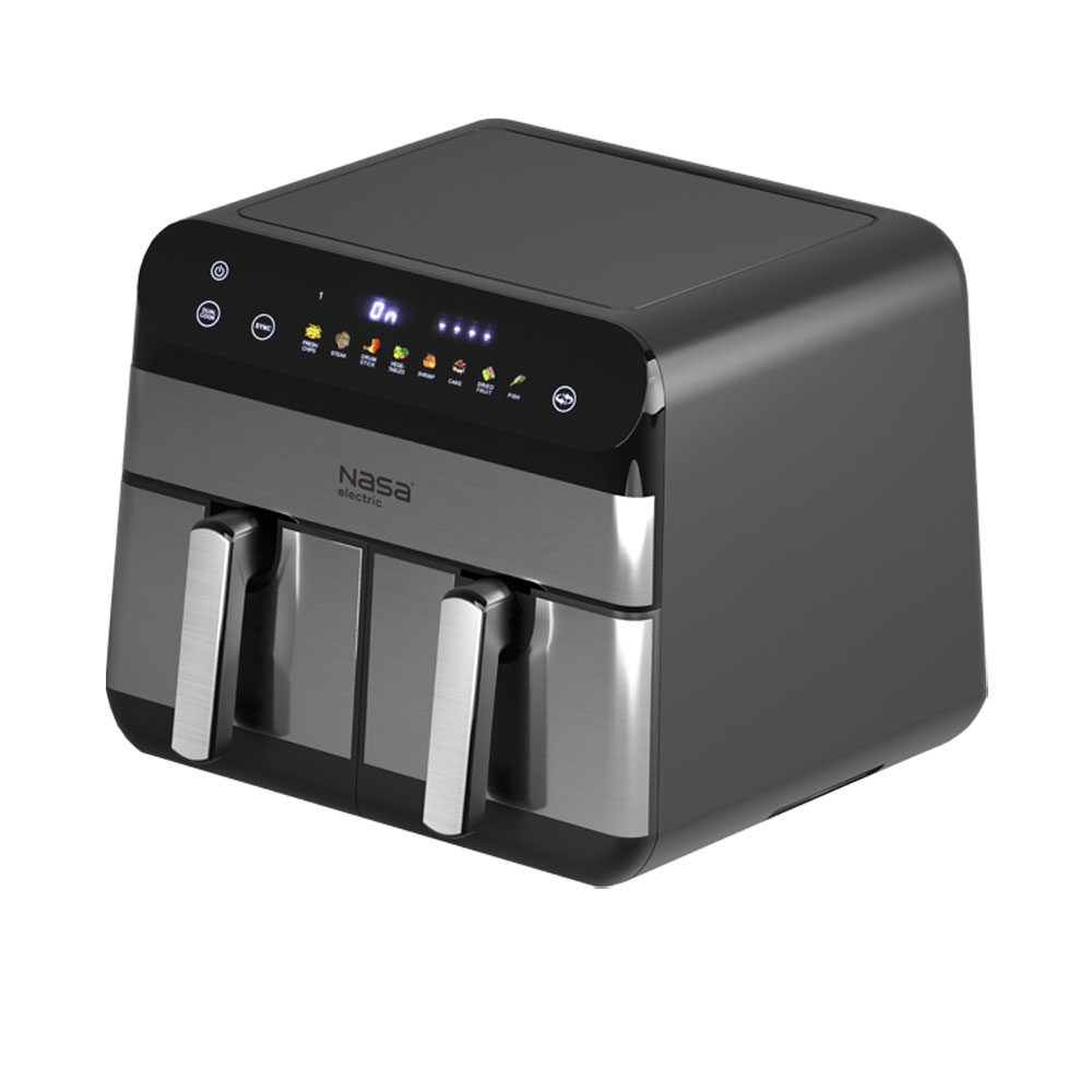 سرخ کن رژیمی ناسا الکتریک مدل NS-815 بدون روغن ظرفیت 9 لیتر - تصویر 3