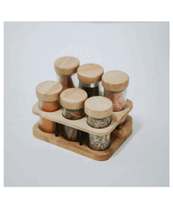 سرویس ادویه 6 عددی دوطبقه