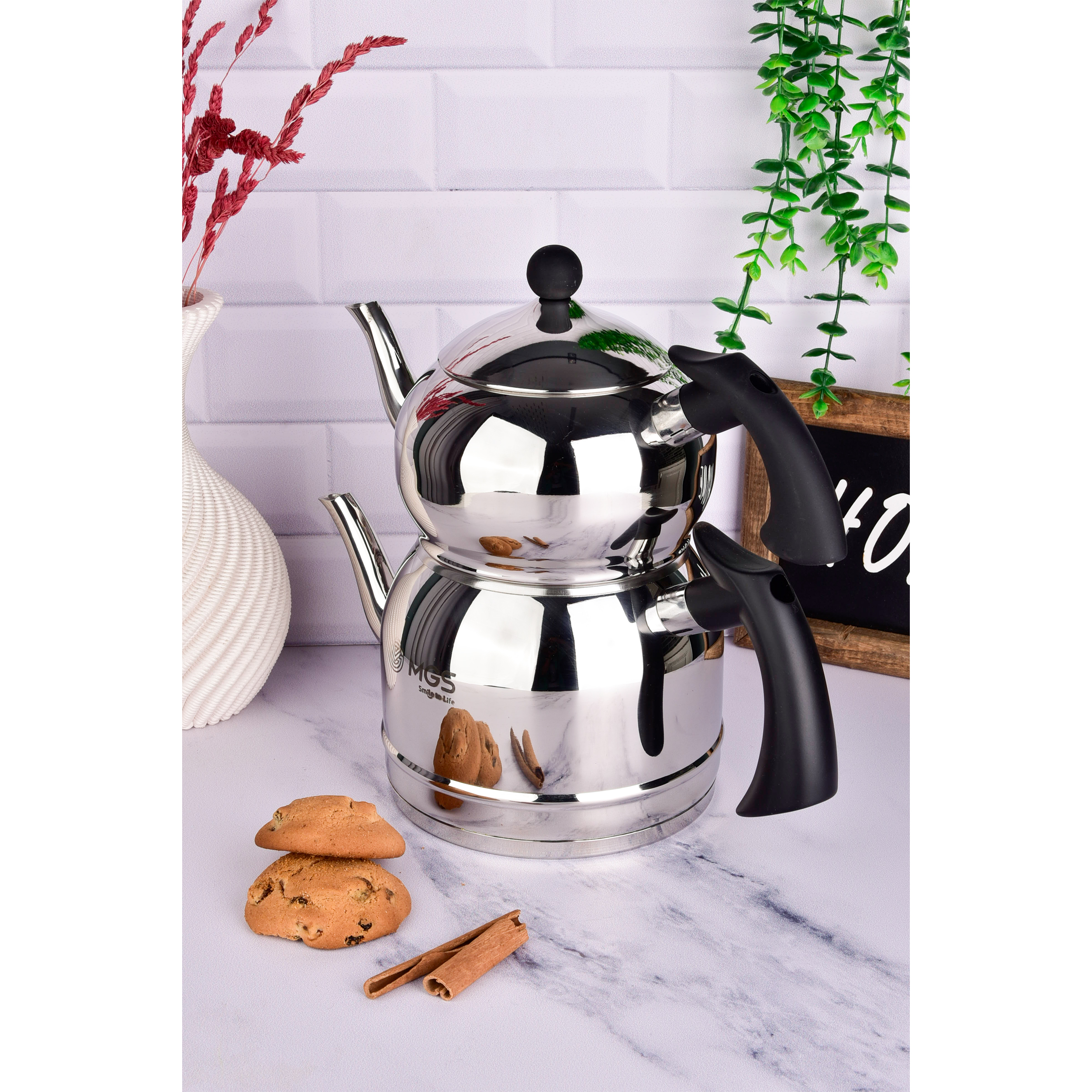 کتری قوری ام جی اس مدل K41023 گنجایش ۲.۵ لیتر