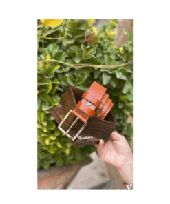 Alternative view of کمربند چرم طبیعی ماد