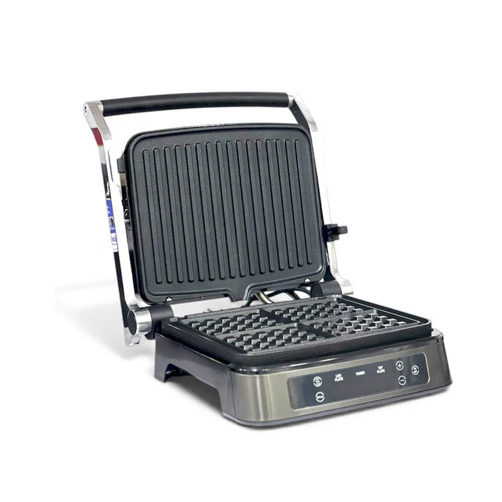 گریل و وافل ساز دیجیتالی دلمونتی مدل DL595 | توان 2000 وات - تصویر 2